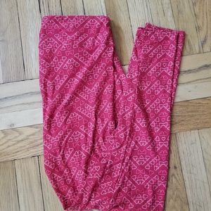 Valentine's Day TC leggings